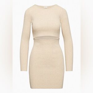 NWT Aritzia Wilfred Free Cutout sweater dress size small